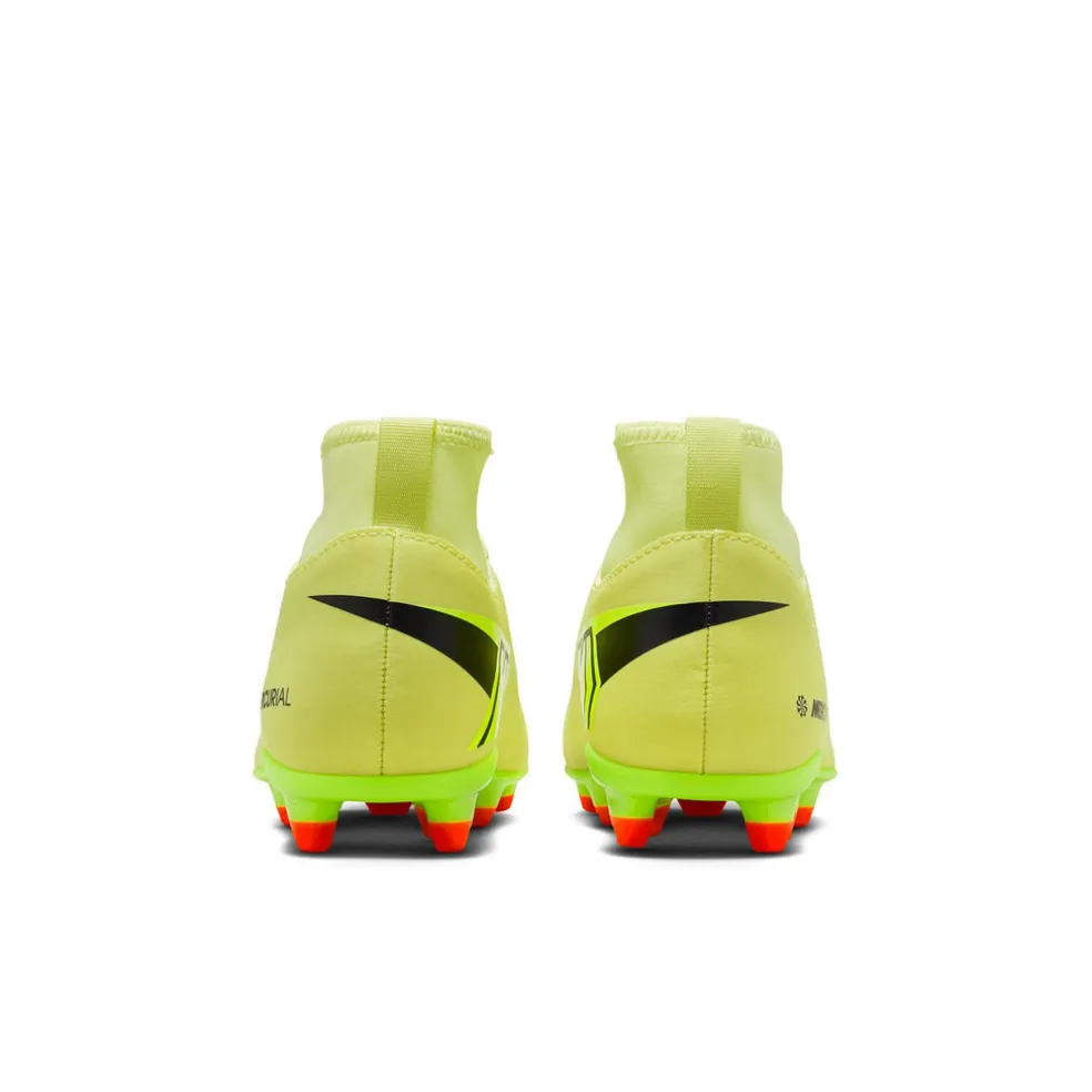 Jr. Mercurial Superfly 10 Club High top voetbalschoenen voor kleuters/kids (meerdere ondergronden)
