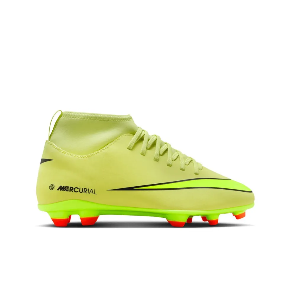 Jr. Mercurial Superfly 10 Club High top voetbalschoenen voor kleuters/kids (meerdere ondergronden)