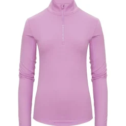 layering half zip top