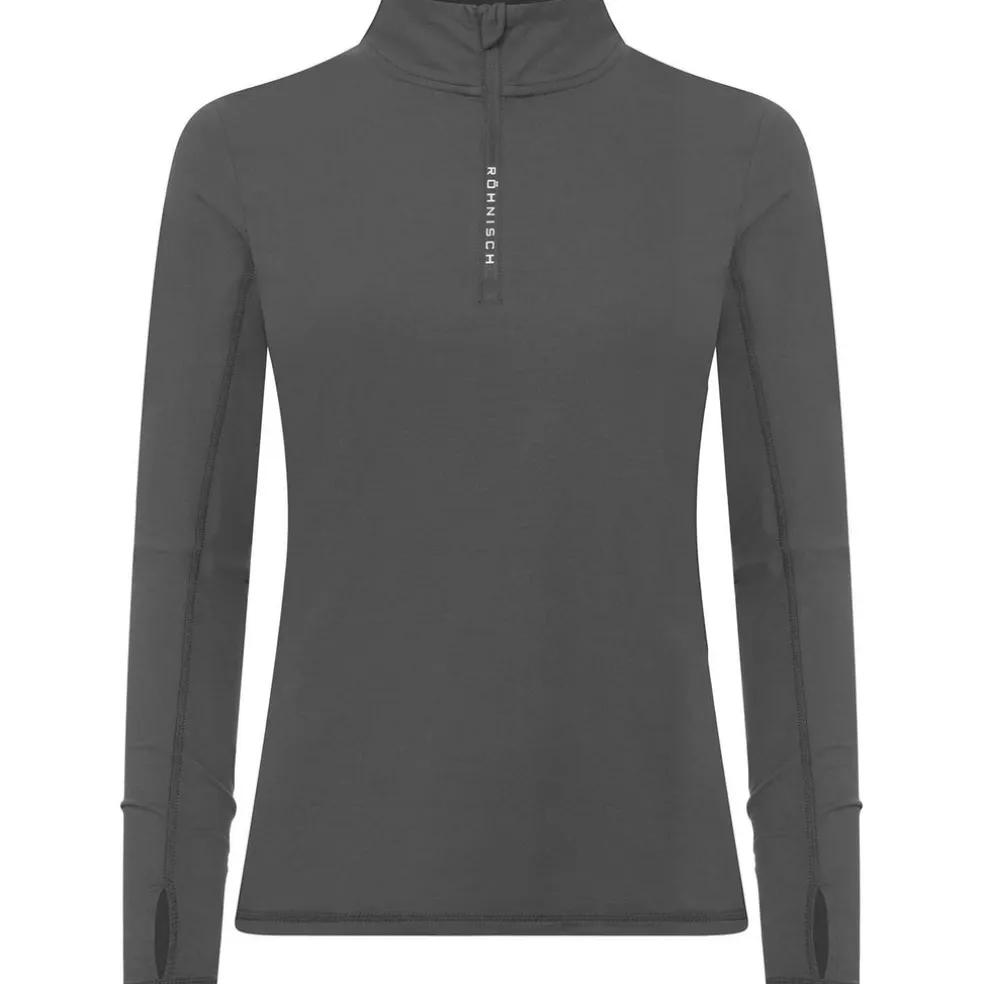 layering half zip top