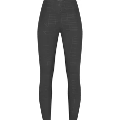 logo effect high waist legging