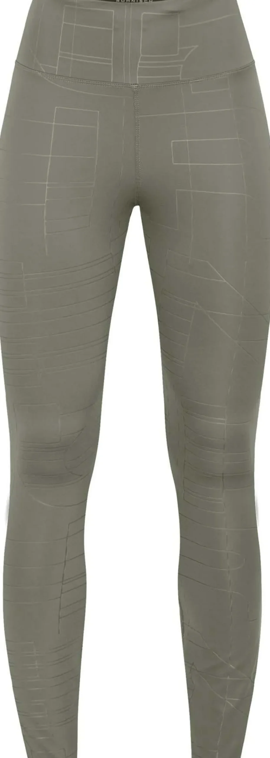 Logo Effect High Waist Tights
