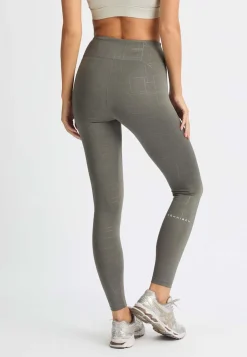 Logo Effect High Waist Tights