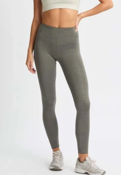 Logo Effect High Waist Tights