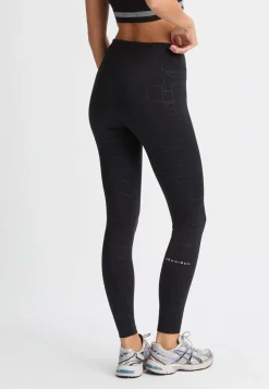 Logo Effect High Waist Tights