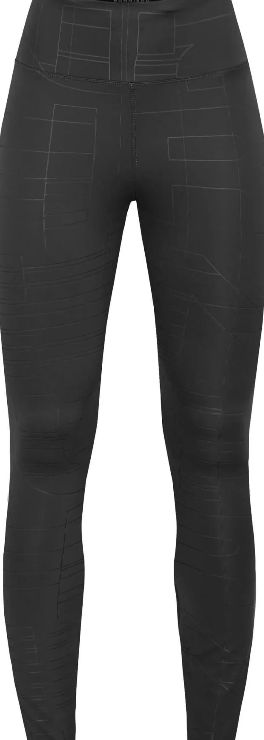 Logo Effect High Waist Tights