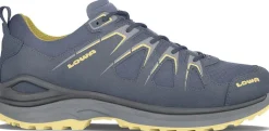 lowa innox evo gtx lo asphalt/blue