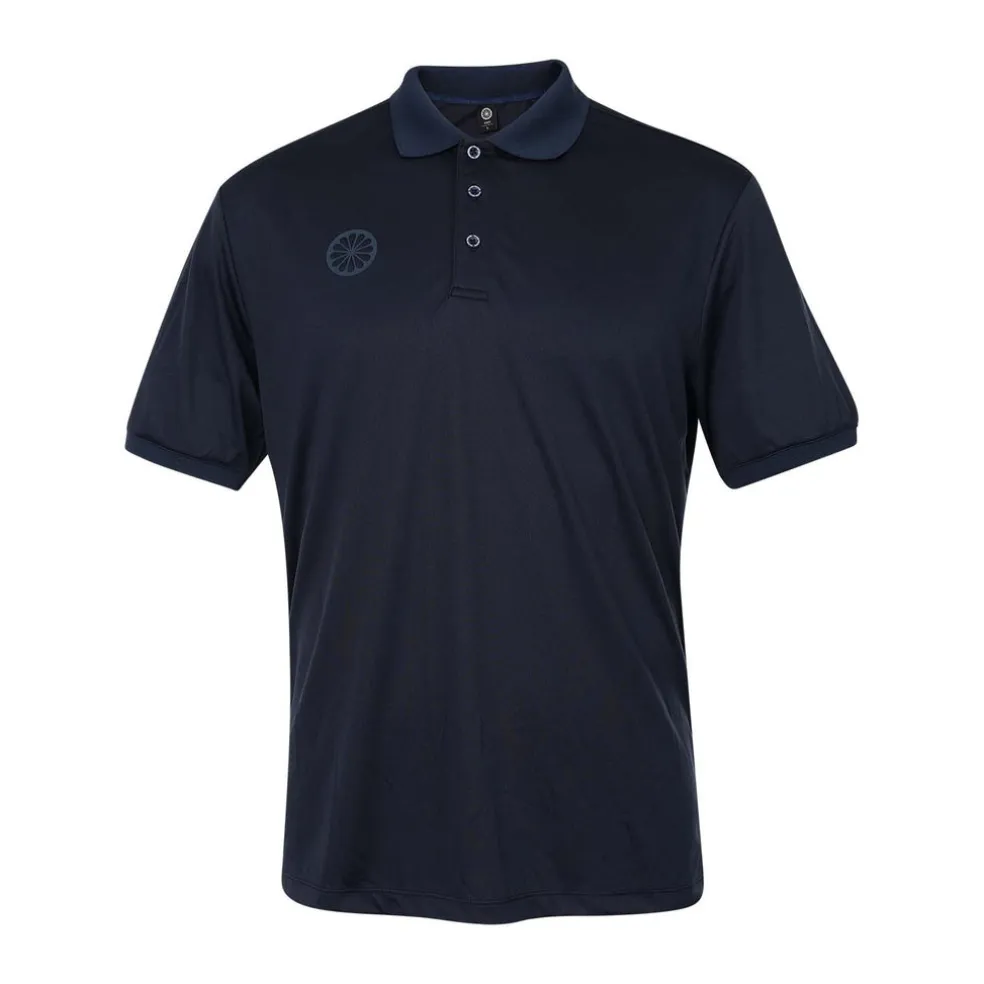 men pique polo