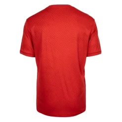 men pique printed T-shirts