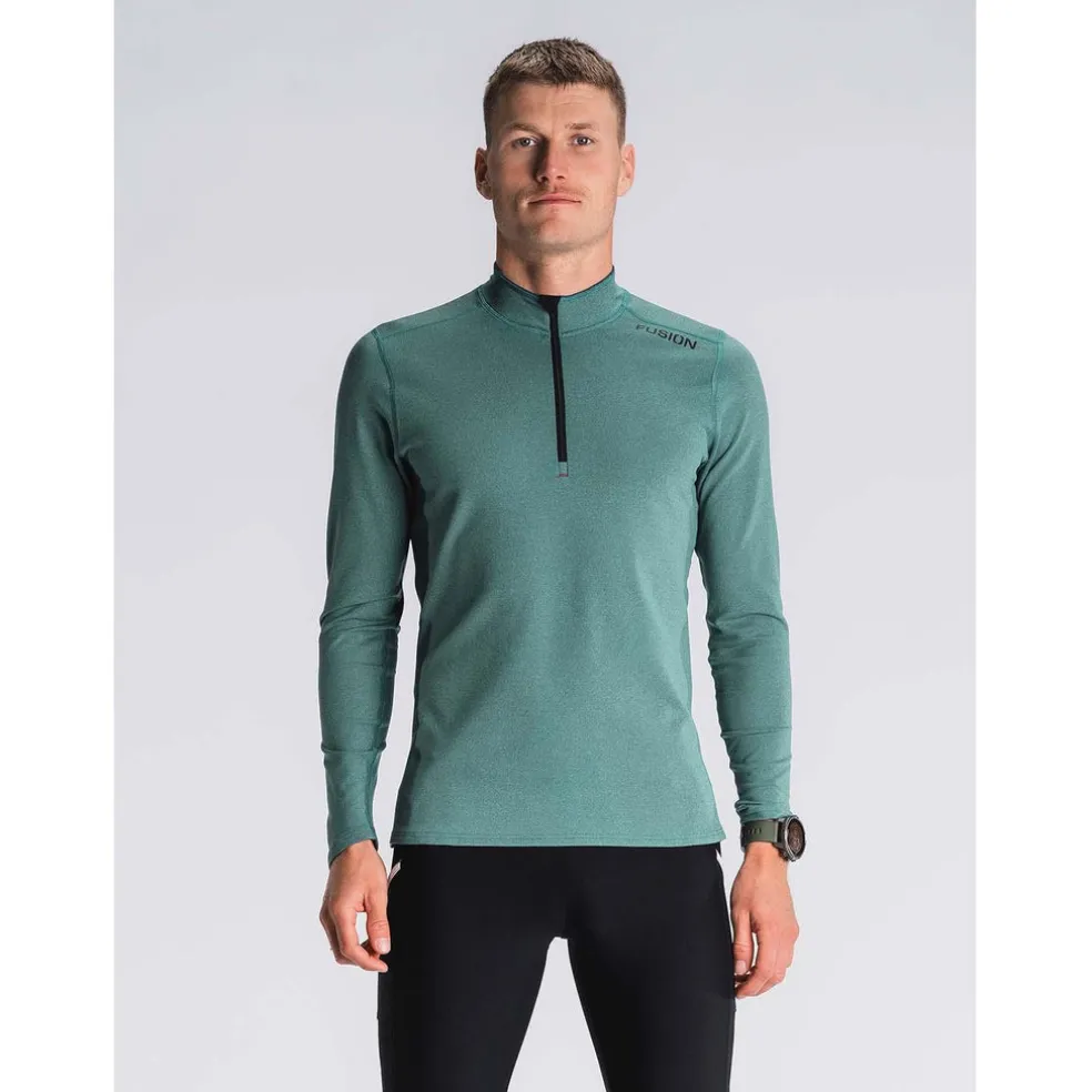 mens c3 zip neck