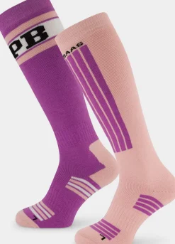 2-pack skisokken