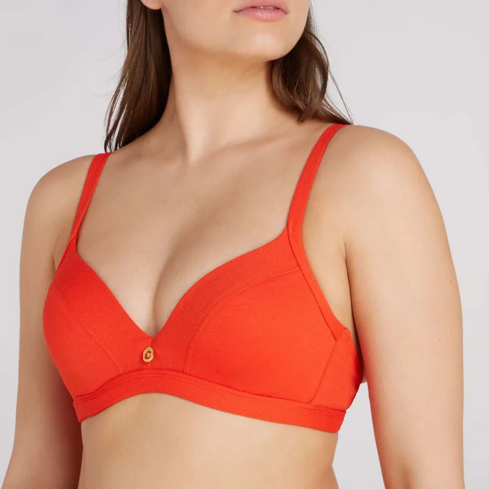 Padded Wired Triangle bikinitop