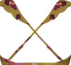 Painted Animal Ruffle Bikinitop