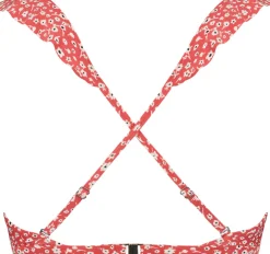 Painted Animal Ruffle Bikinitop
