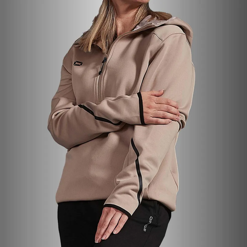 Plaza Hooded Half Zip Top