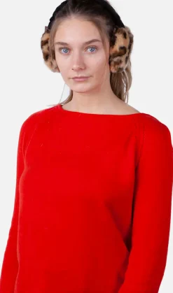 Plush oorwarmers
