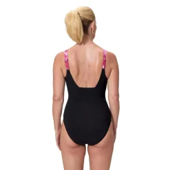 PRINT CONTOUR ECLIPSE 1PC BLK/DKPNK