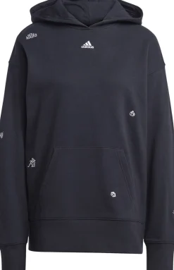 Relaxed Hoodie met op Healing Crystals geïnspireerde Graphics