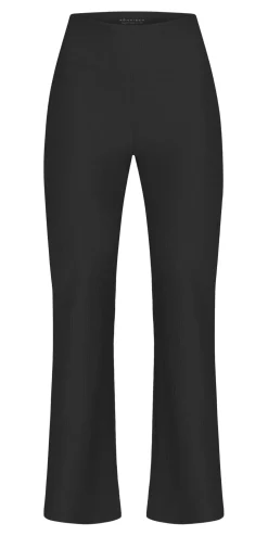 Ribbed R Flare High Waist Tight