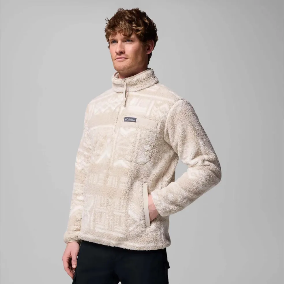 rugged ridge high pile half zip vest