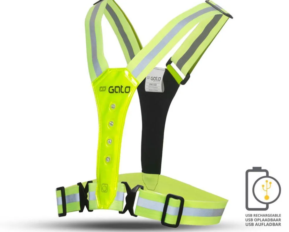 safer sport led vest usb