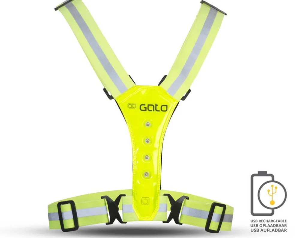 safer sport led vest usb