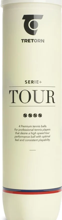 Serie+ Tour 4 Tube Tennisbal