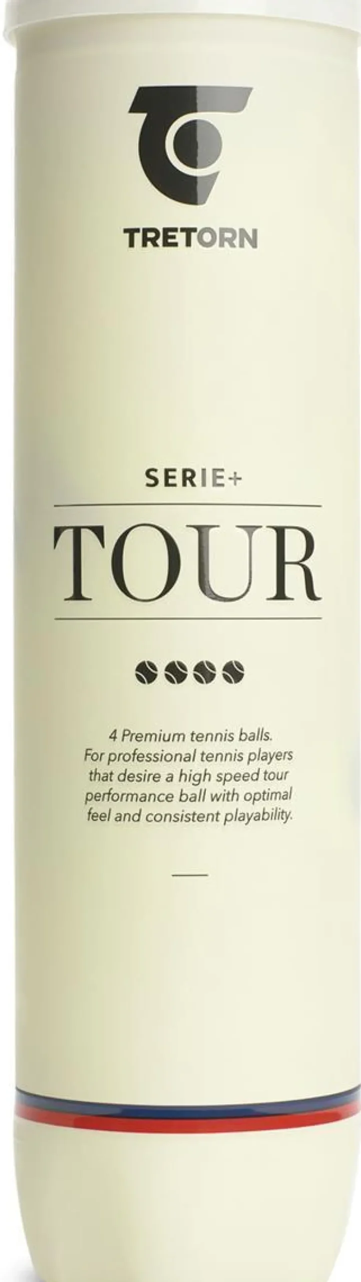 Serie+ Tour 4 Tube Tennisbal