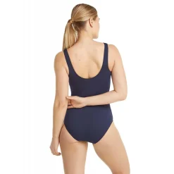 Sift Cup V-neck Zebra Stripe Blue badpak