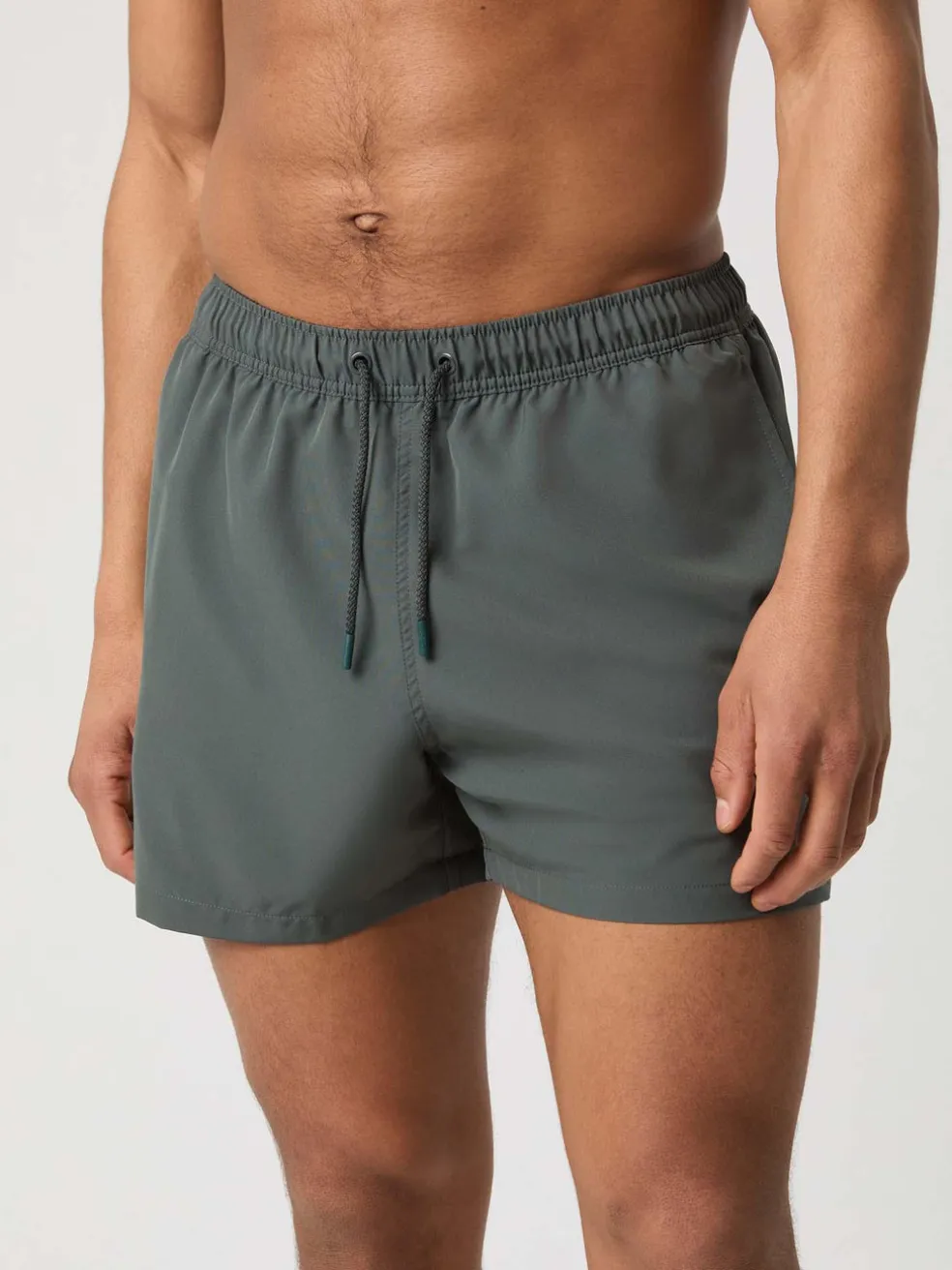 Solid Swim Shorts