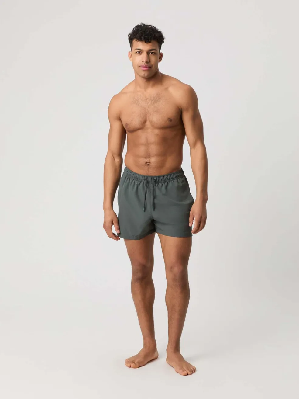 Solid Swim Shorts