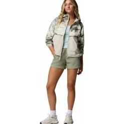 spire valley printed windbreaker jas