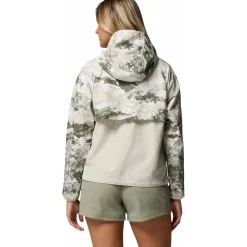 spire valley printed windbreaker jas