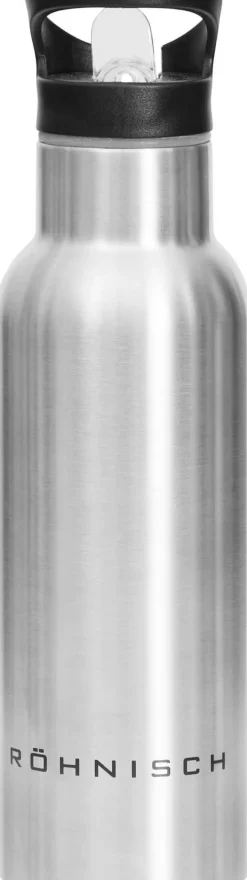 Straw Stainless Water Bottle hard medium