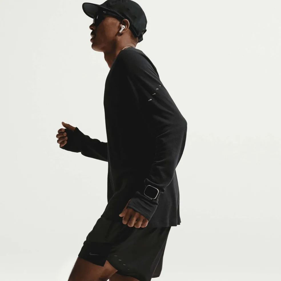 Stride Plus Dri-FIT hardloopshort met binnenbroek