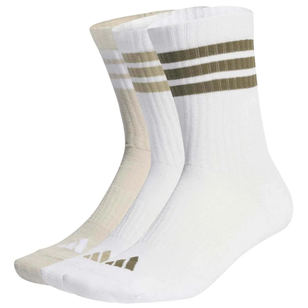 3-Stripes Cushioned Crew Sokken 3pr