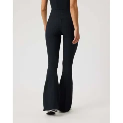studio ribbed flare tights regular