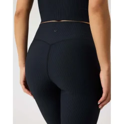 studio ribbed flare tights regular