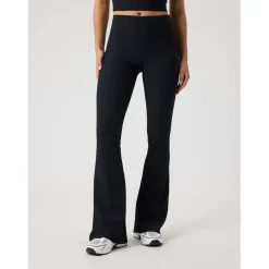 studio ribbed flare tights regular