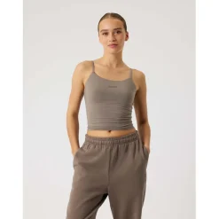 studio soft cropped tank top