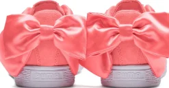 Suede Bow Sneakers