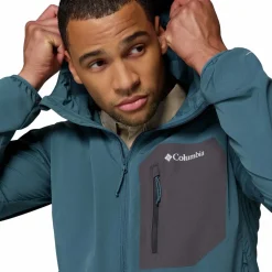 tall heights hooded softshell