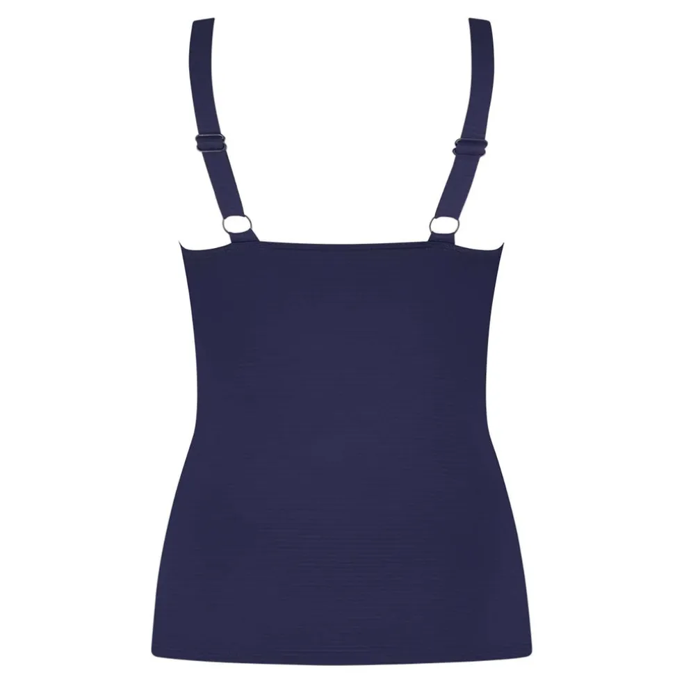 tankini top v-neck padded