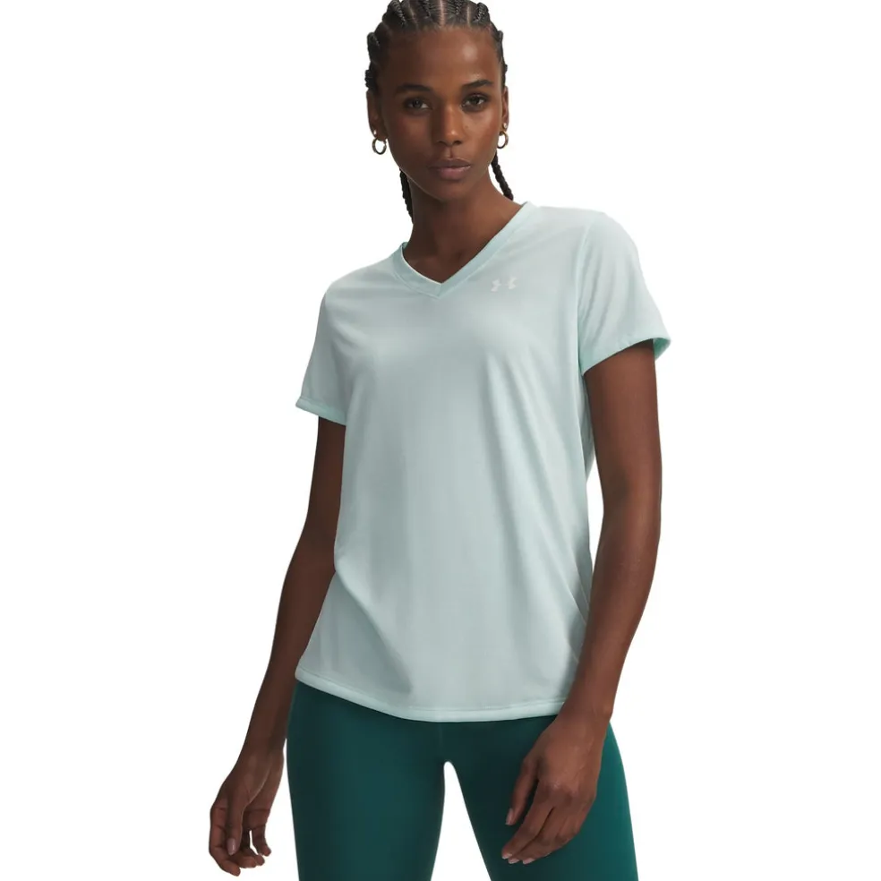 Tech Solid V-hals Shirt