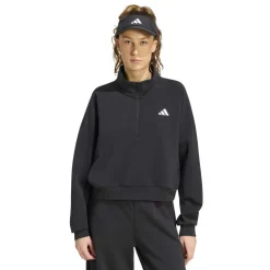TENNIS CULTURE cover-up half-zip vest