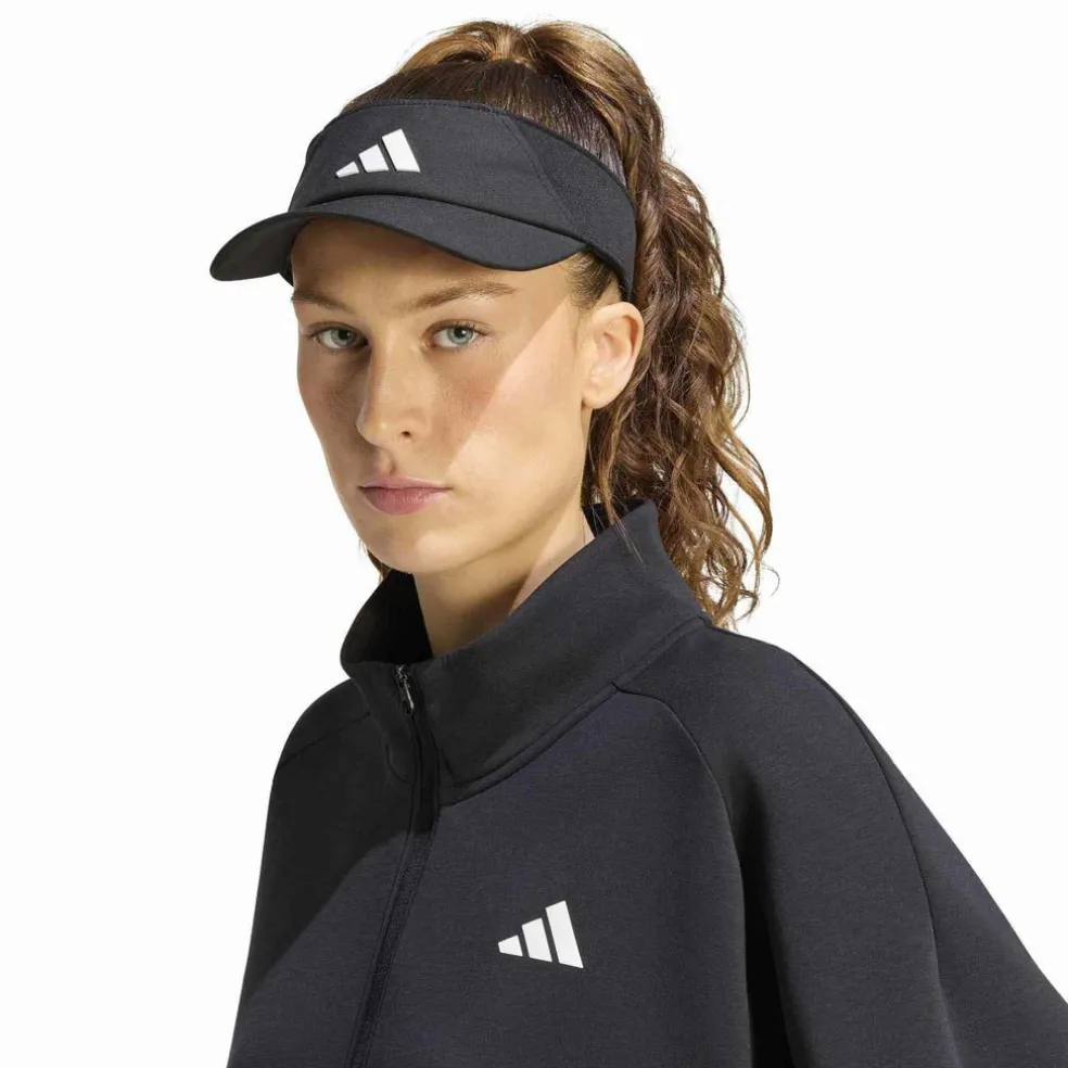 TENNIS CULTURE cover-up half-zip vest