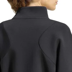 TENNIS CULTURE cover-up half-zip vest