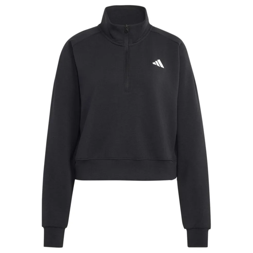 TENNIS CULTURE cover-up half-zip vest