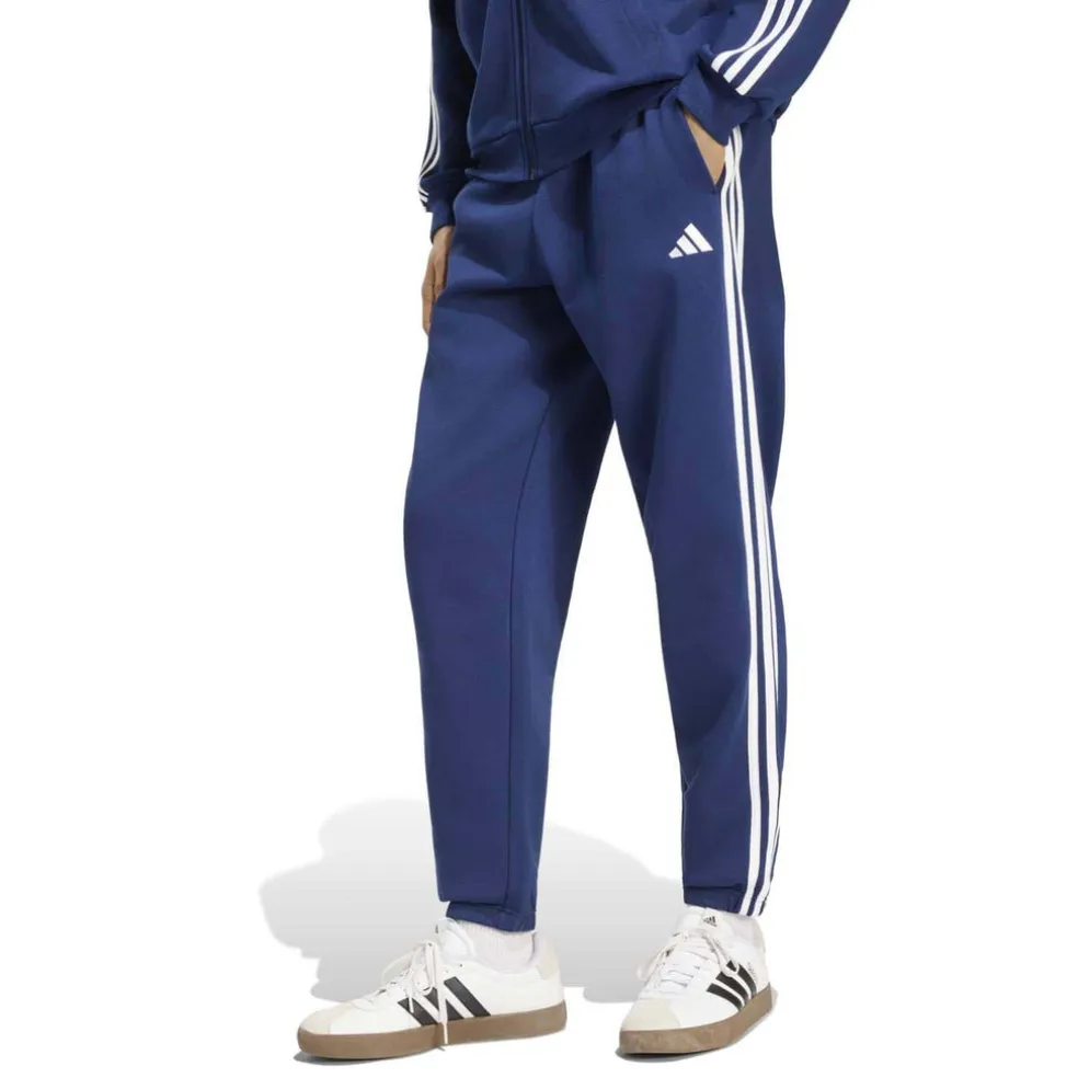 THREE STRIPES fleece joggingsbroek