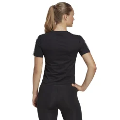 Train Essentials Train Katoenen 3-Stripes Crop shirt